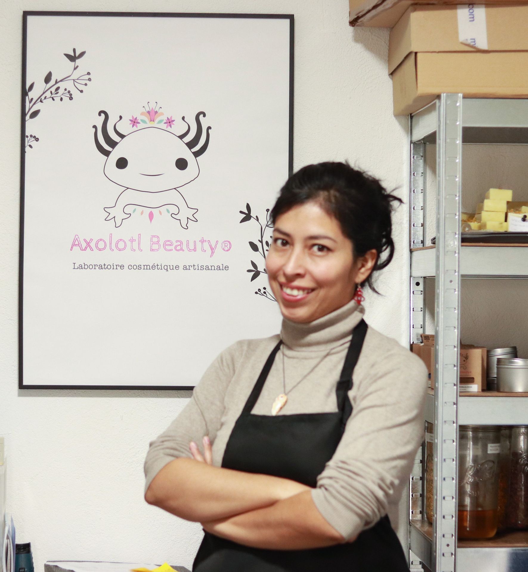 Dolores Manrique, Directrice d'Axolotl Beauty
